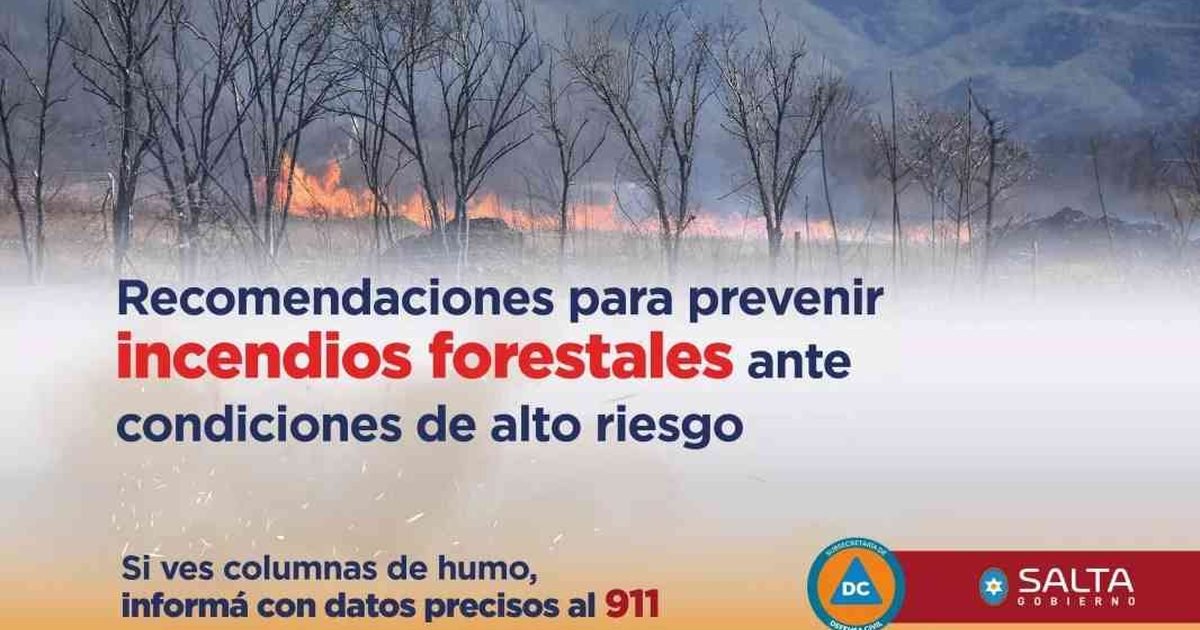 prevenir incendios forestales