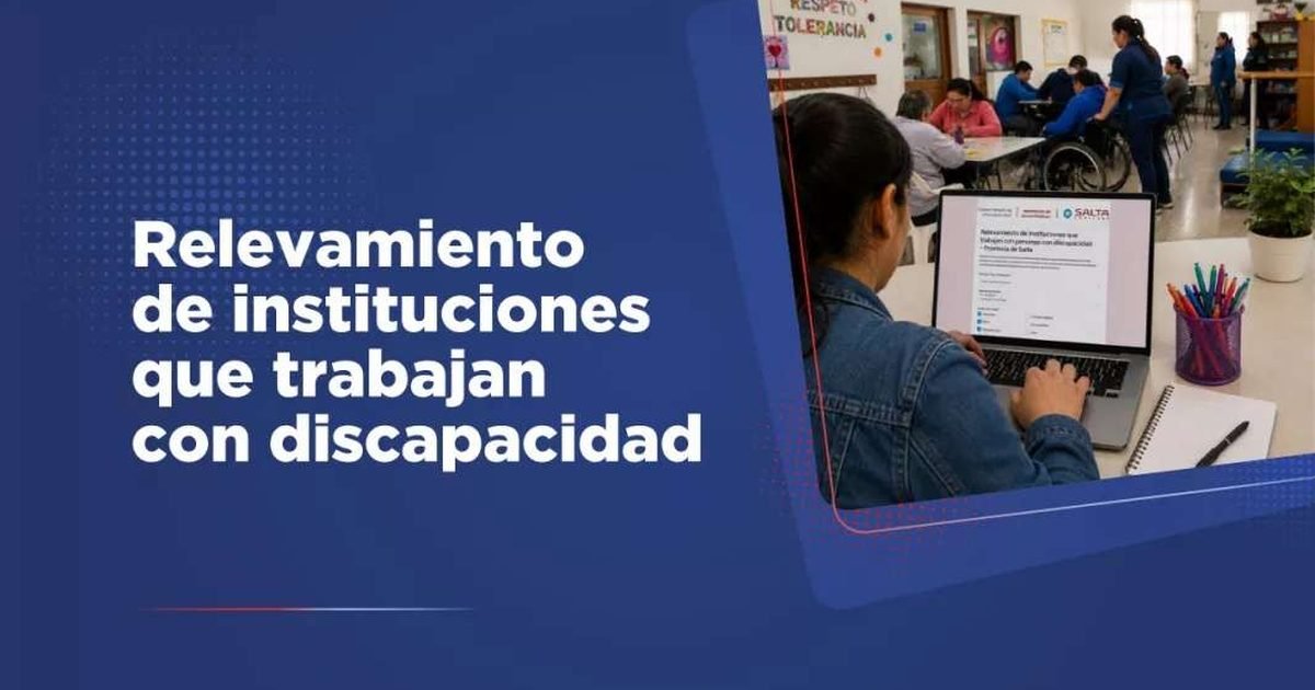 relevamiento de instituciones con discapacidad