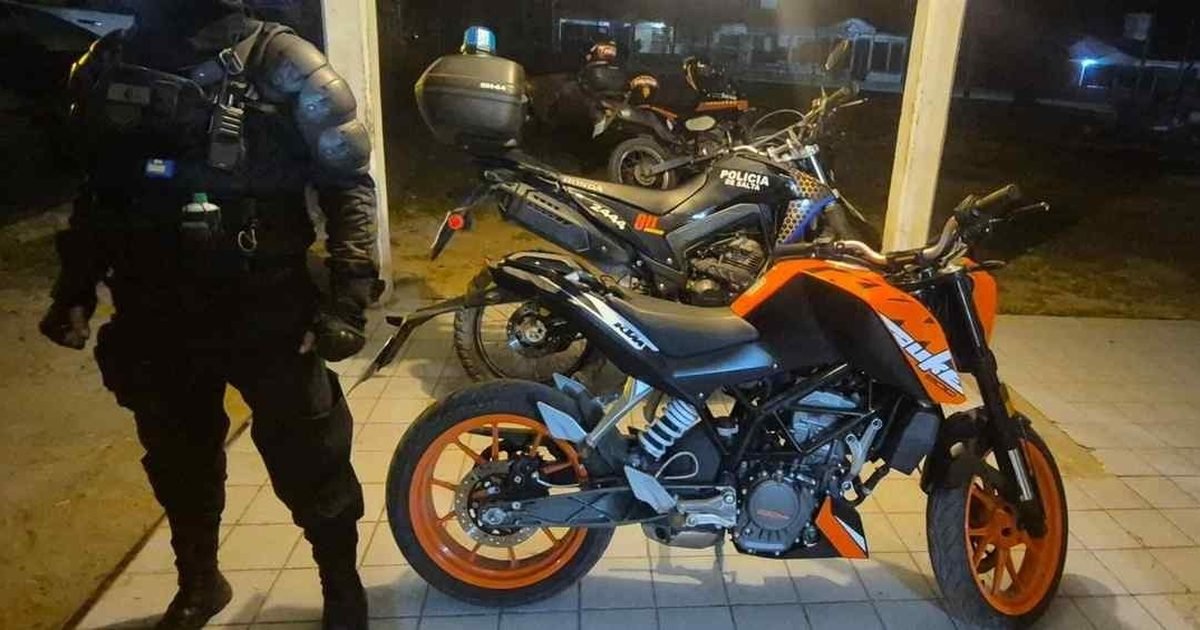 moto robada recuperada
