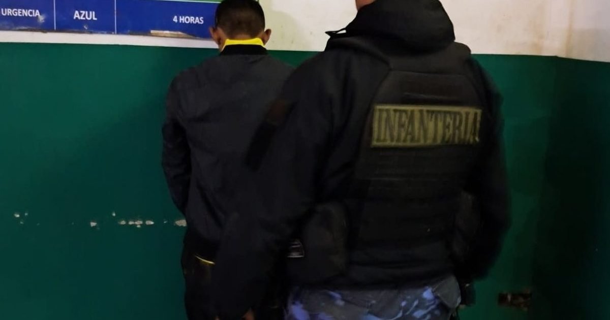 buscado por robo en poblado
