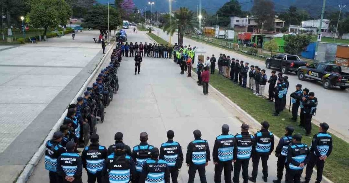 operativo de seguridad Tartagal