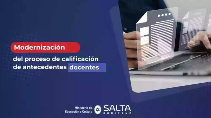 modernización del proceso de calificación docente