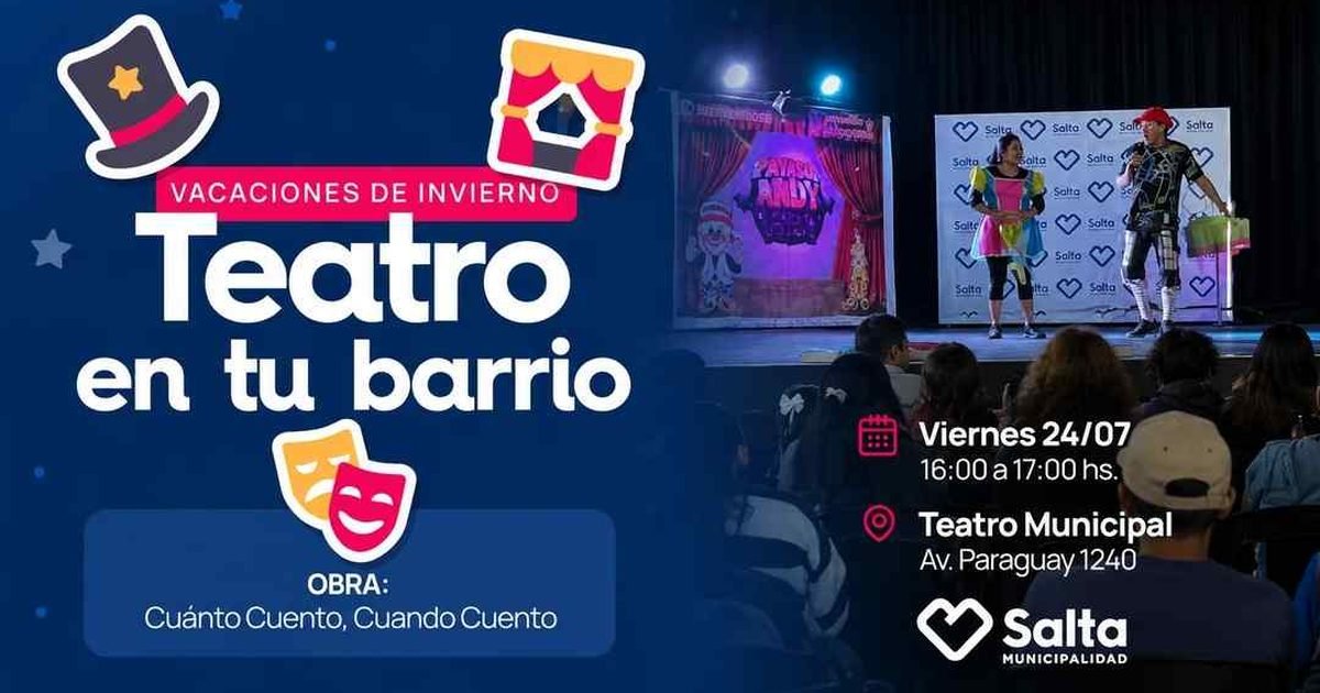 Vacaciones de invierno teatro