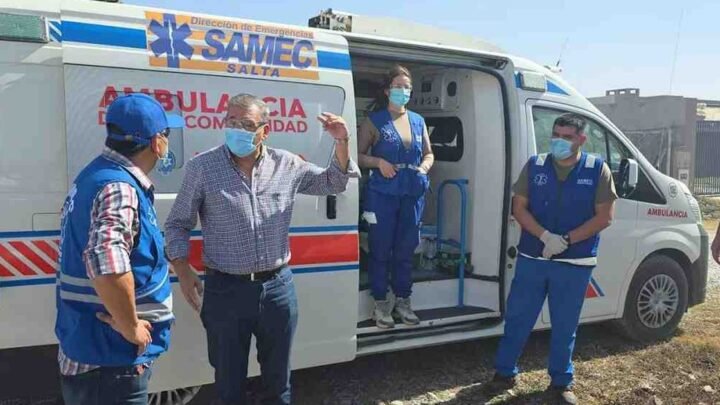 operativo sanitario SAMEC