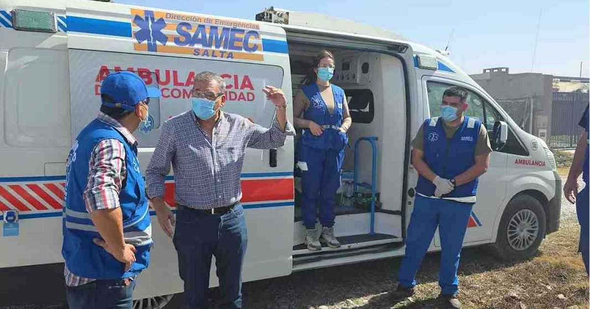 operativo sanitario SAMEC