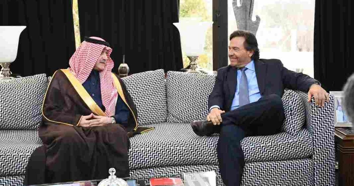 gobernador Sáenz Arabia Saudita