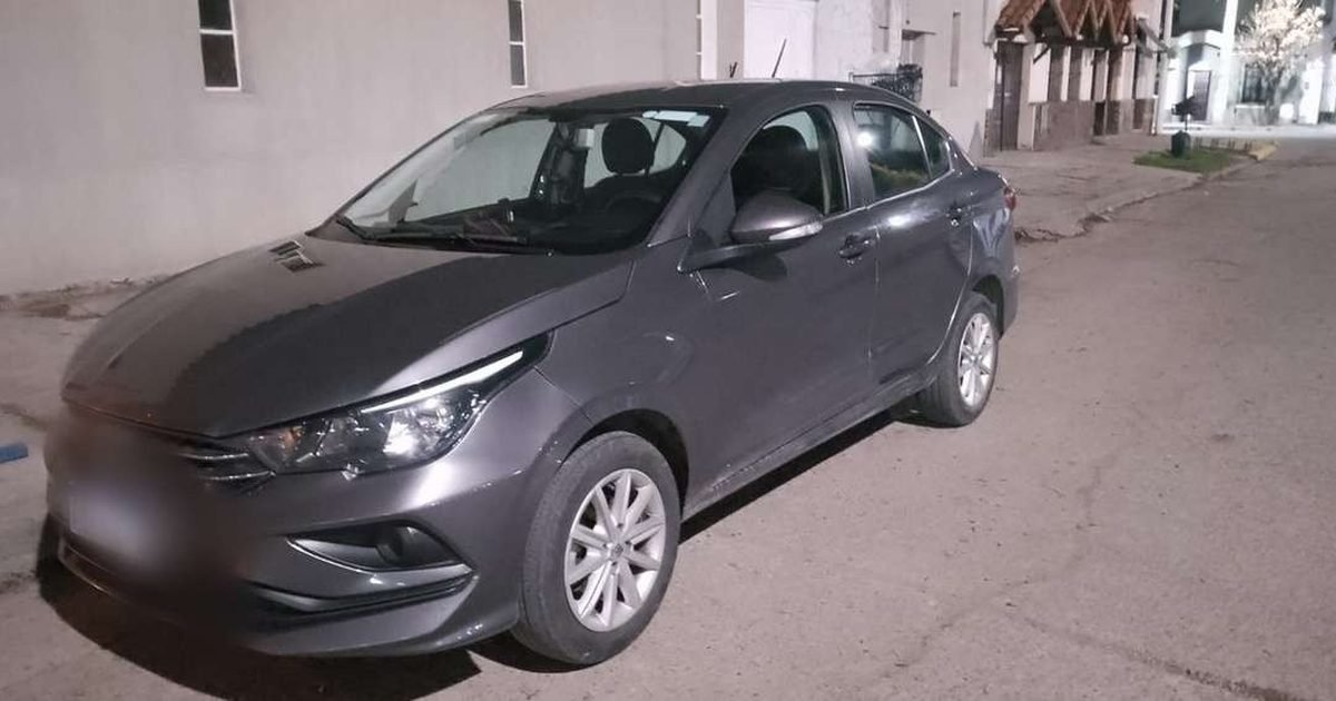 Cerrillos auto secuestrado