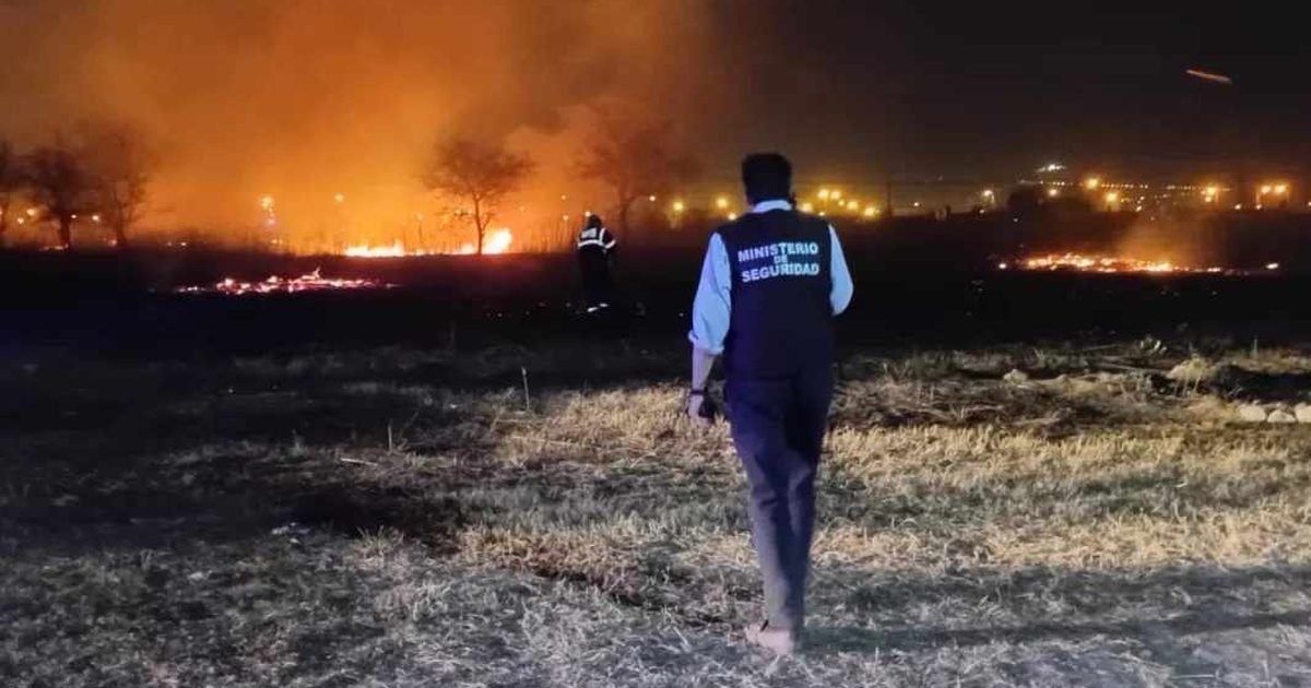 incendios de pastizales