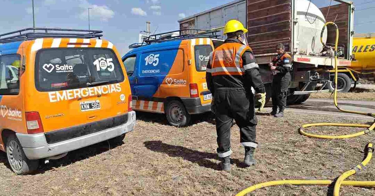 incendio de San Luis
