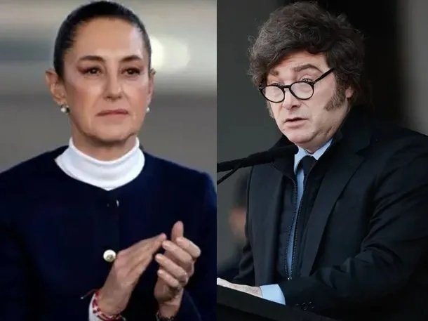 Claudia Sheinbaum Javier Milei rechaza acusaciones campaña contra Argentina