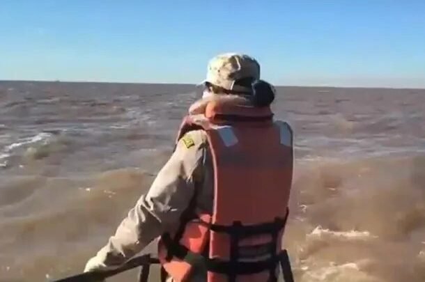 pescador desaparecido Río de la Plata Finalizó búsqueda hallan cuerpo Damián Giubu