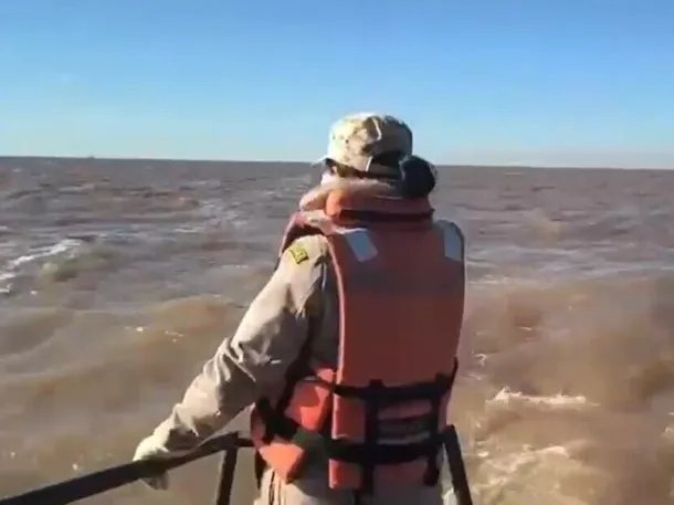 pescador desaparecido Río de la Plata Finalizó búsqueda hallan cuerpo Damián Giubu