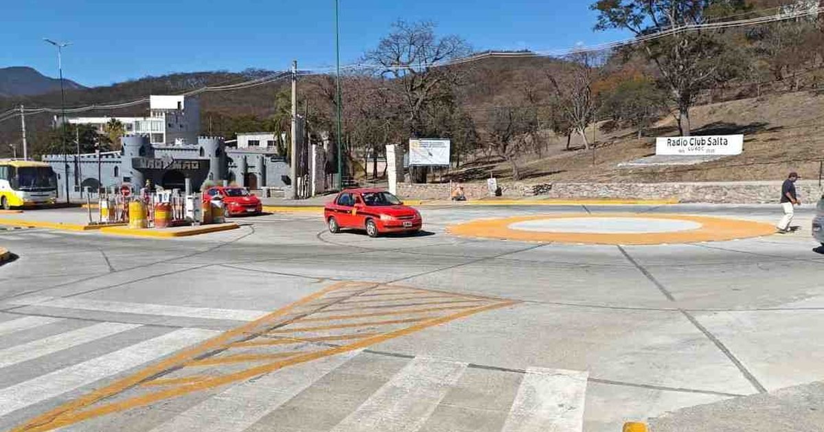 nuevo acceso cerro San Bernardo