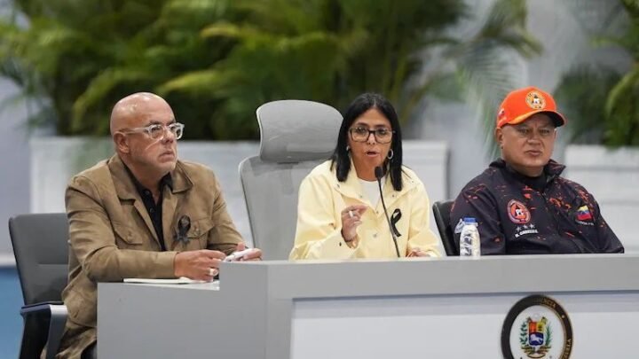 Delcy Rodríguez Venezuela terremotos sanciones solicita levantar