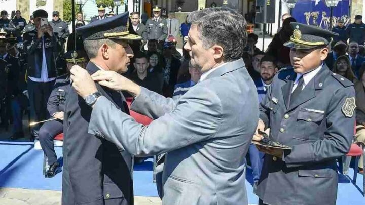 nuevas autoridades de la Jefatura de Policía