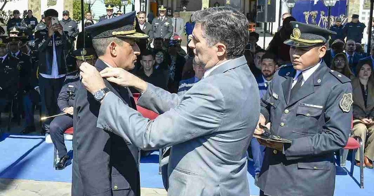 nuevas autoridades de la Jefatura de Policía