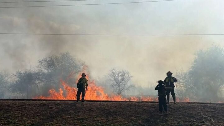 alerta por vientos y riesgo de incendios