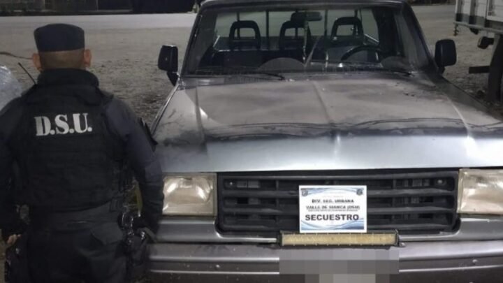 camioneta robada Mendoza