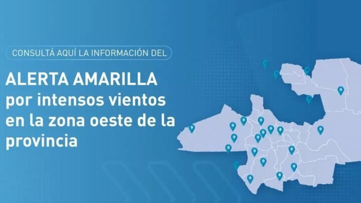alerta amarilla vientos intensos