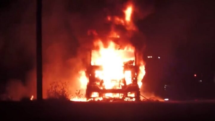 incendio camión cisterna ácido sulfúrico General Güemes evitó fuga peligrosa
