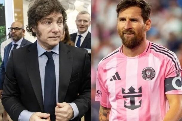 Javier Milei Lionel Messi comparte pasión medio crisis nacional