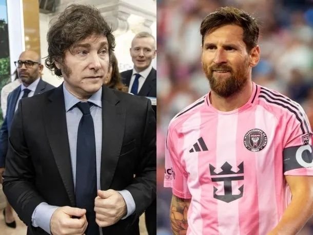 Javier Milei Lionel Messi comparte pasión medio crisis nacional
