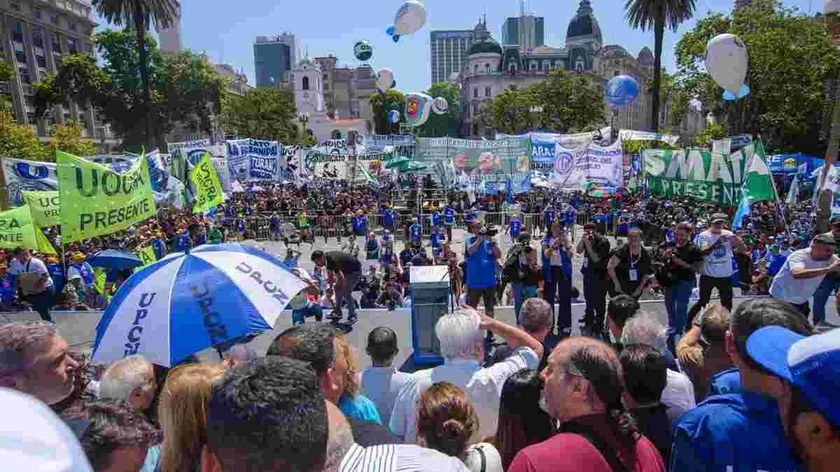 La CGT esperará al final del Mundial para retomar sus protestas: el 22 de julio marcha junto a jubilados