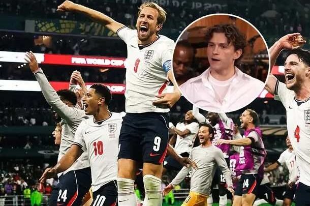 El inesperado intercambio entre Tom Holland y un futbolista argentino antes de Argentina-Inglaterra
