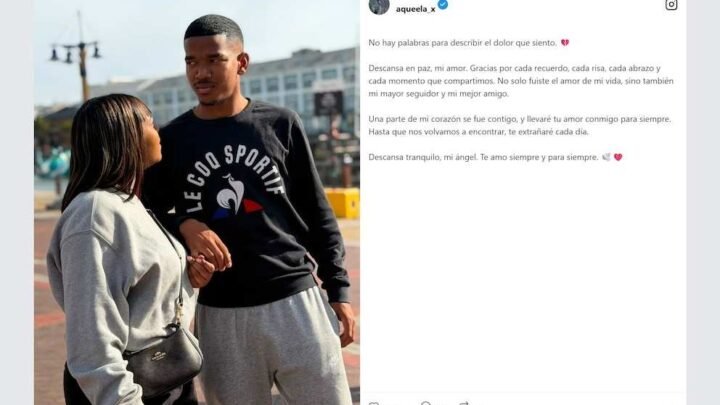 La emotiva carta de despedida de Aqueelah Chloe Adendorf tras la muerte de Jayden Adams