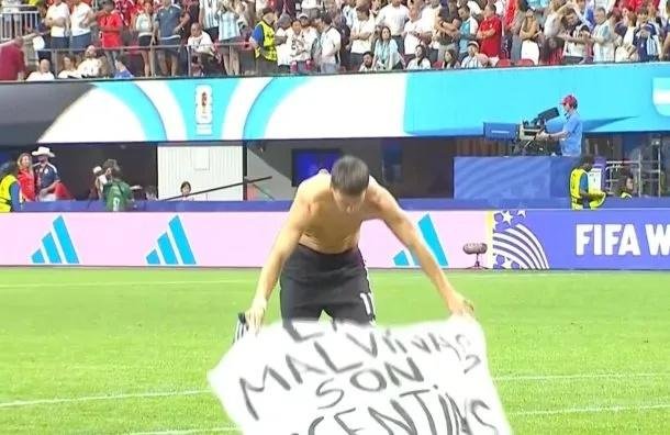 Las Malvinas son Argentinas: la bandera que mostraron los jugadores de la Selección Argentina