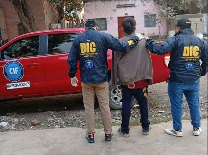 robo violento Orán Detenido machete local indumentaria