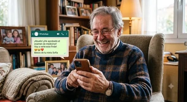 Por qué es el Día de los Abuelos hoy: frases para saludarlos por WhatsApp y que se emocionen