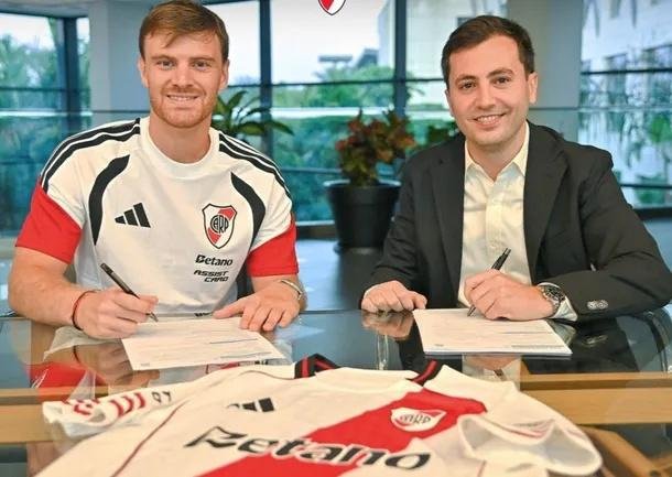 River oficializó el regreso de Lucas Beltrán: firmó a préstamo y ya se suma a la pretemporada