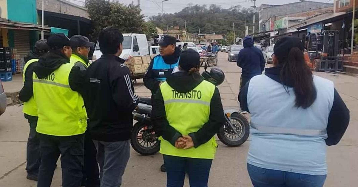 inspectores de tránsito
