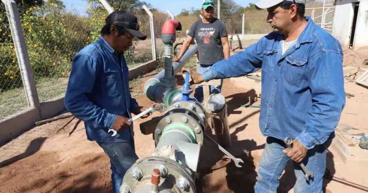 obras en Embarcación agua potable