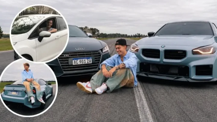 Ian Lucas mostró su nuevo auto de alta gama y recordó todo lo que tuvo que trabajar para conseguirlo: “Los que venimos de