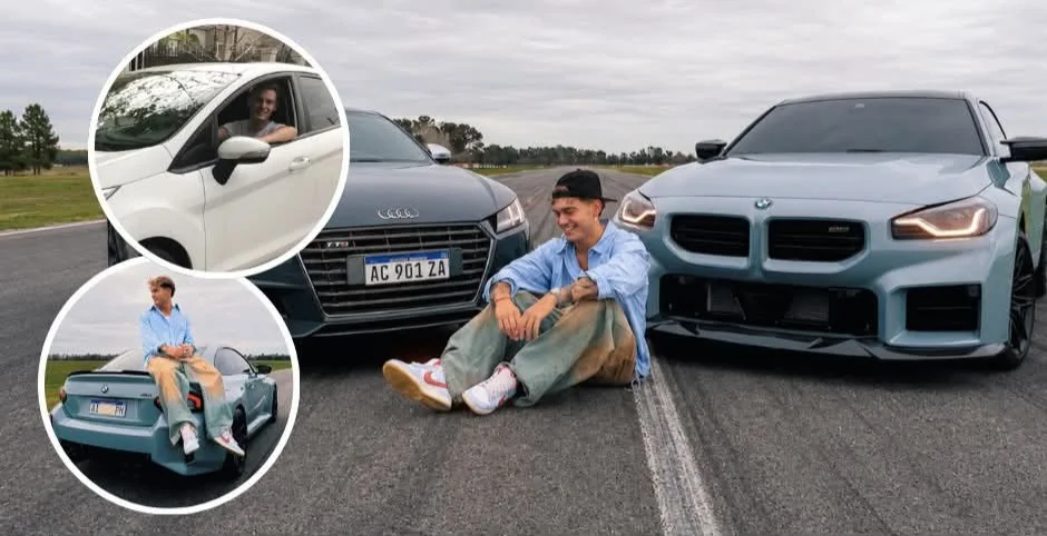 Ian Lucas mostró su nuevo auto de alta gama y recordó todo lo que tuvo que trabajar para conseguirlo: “Los que venimos de