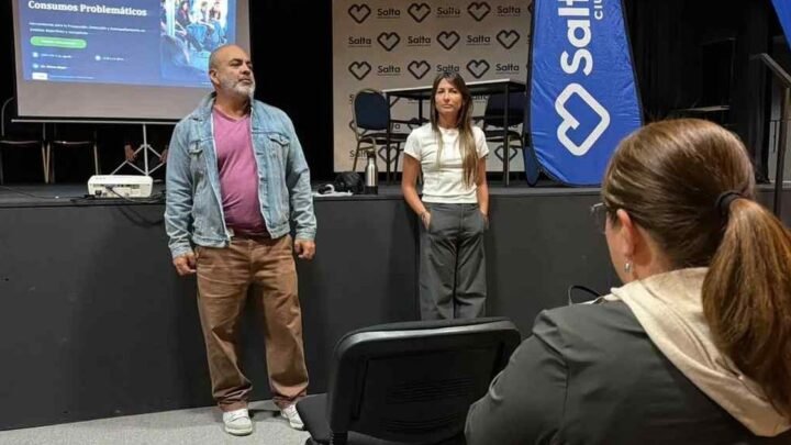 capacitación sobre consumos problemáticos