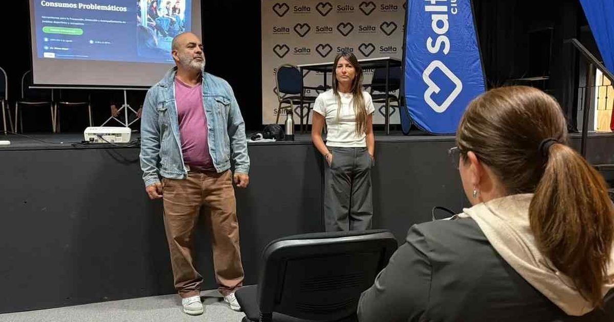 capacitación sobre consumos problemáticos