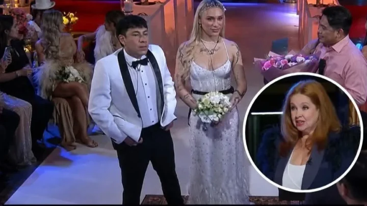 Brian Sarmiento sorprendió a Andrea con un inesperado reclamo durante una ceremonia