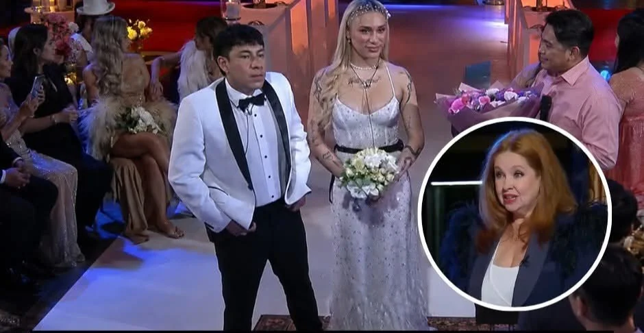 Brian Sarmiento sorprendió a Andrea con un inesperado reclamo durante una ceremonia
