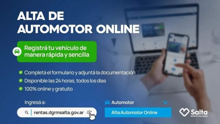 Municipalidad habilitó trámite Alta Automotor manera