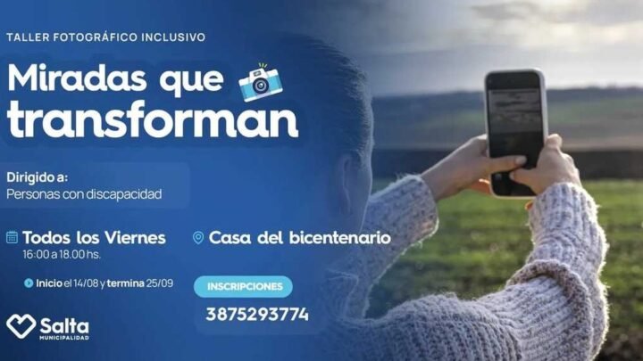 taller fotográfico inclusivo