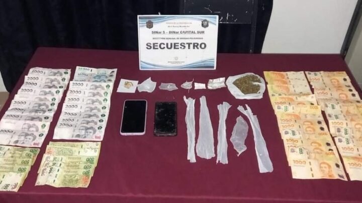 Denuncia Web permitió secuestro dosis droga