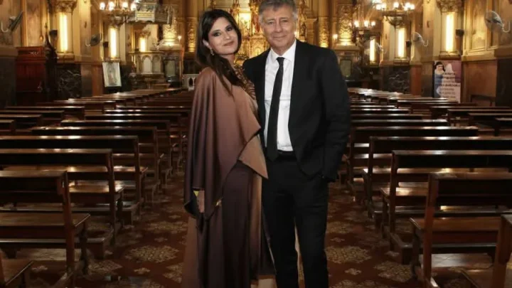 Rolando Graña y Giselle dieron el sí en una emotiva ceremonia religiosa
