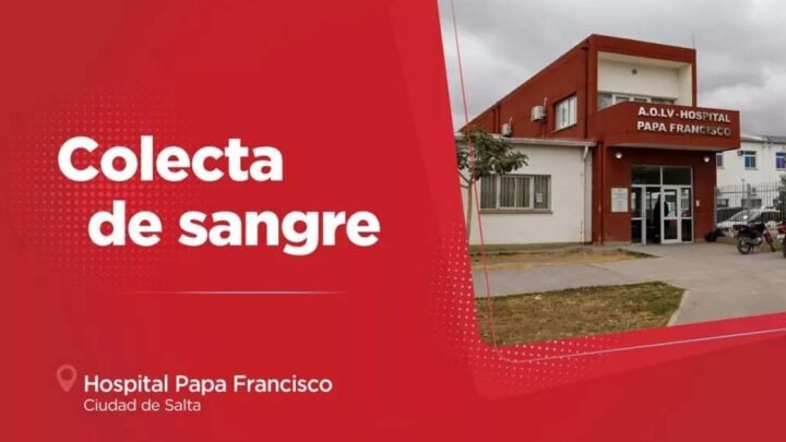 Mañana habrá colecta sangre todo grupo