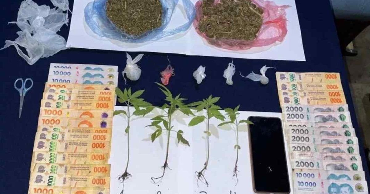 secuestró 2500 dosis de estupefacientes