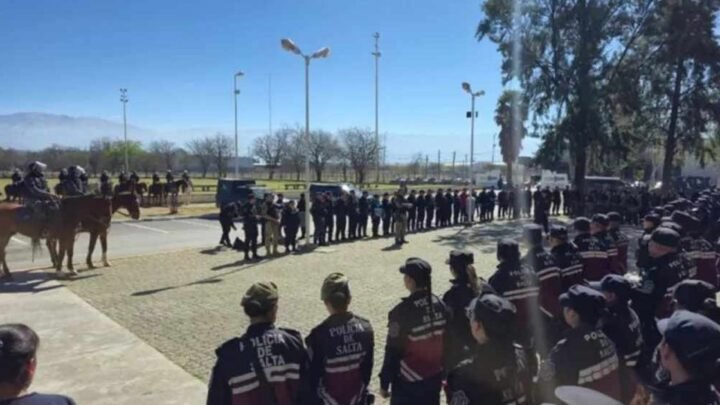 Policía brindó seguridad partido entre Central