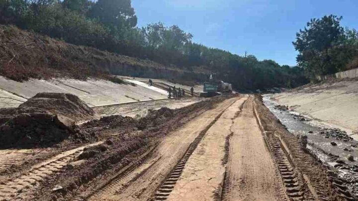reconstrucción canal río Tartagal