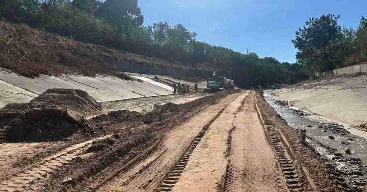 reconstrucción canal río Tartagal